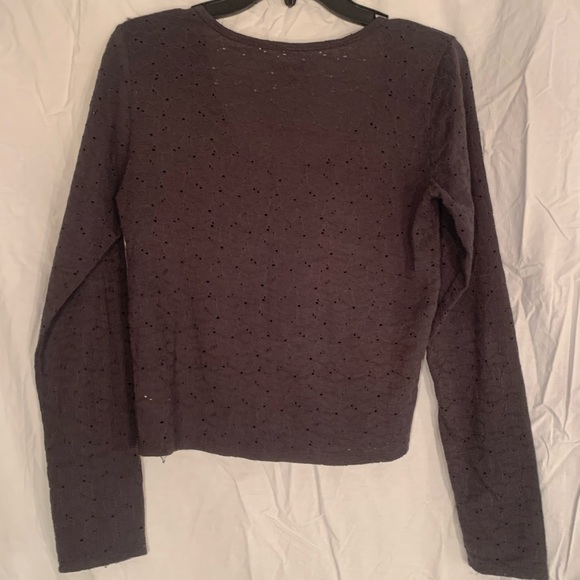 Grey, long sleeve shirt - Picture 3 of 4